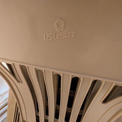 Sale Photo Thumbnail #513: US Leisure Plastic outdoor chairs set of 6
stored indoors
great condition