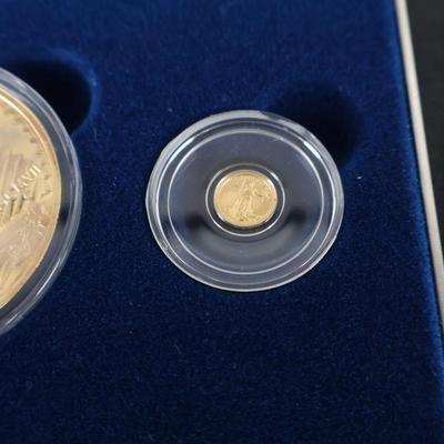 Giant Gold St. Gaudens Set