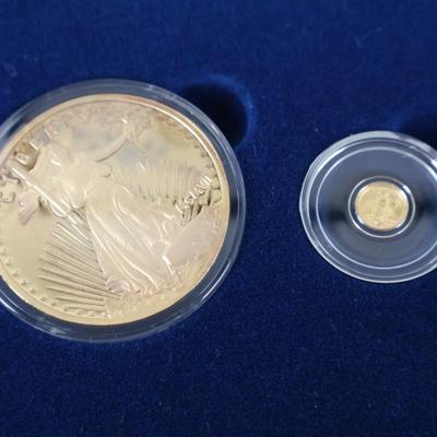 Giant Gold St. Gaudens Set