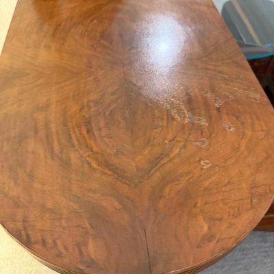 Vintage Art Deco Waterfall Vanity w/ Mirror and matching stool