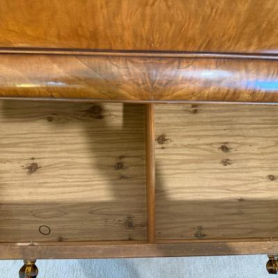 Vintage Waterfall Tall Boy Dresser