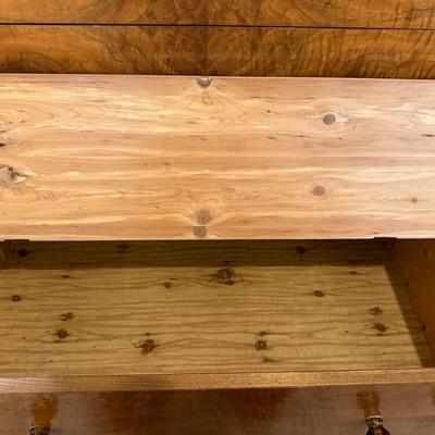 Vintage Waterfall Tall Boy Dresser