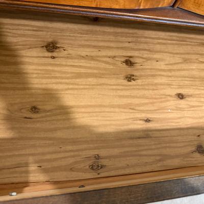 Vintage Waterfall Tall Boy Dresser