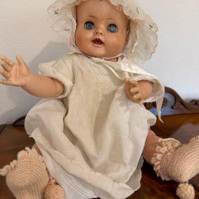 Vintage Baby Doll w/ accessories