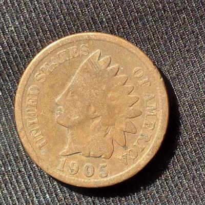 1905 Indian Head Penny