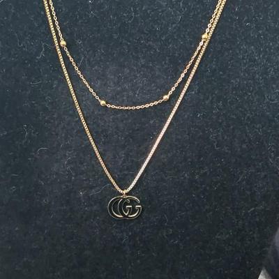 Gucci Double G or Interlocking G necklace