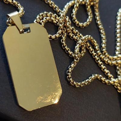 Chanel Name Necklace