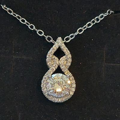 Moissanite 925 Sterling Silver Necklace