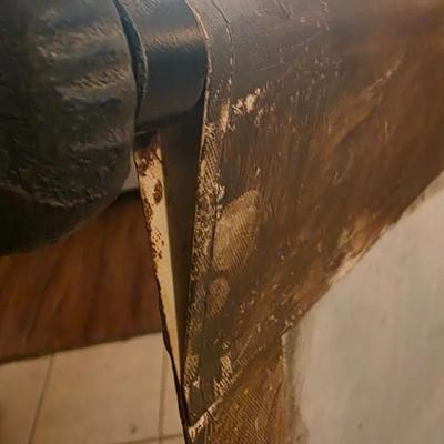 Original Oil Painting of a Mediterranean Hillside Village by Marino