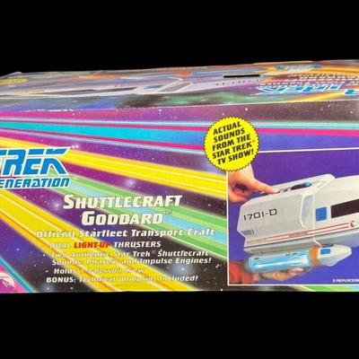 1992 Playmates Star Trek: The Next Generation Shuttlecraft Goddard Vehicle