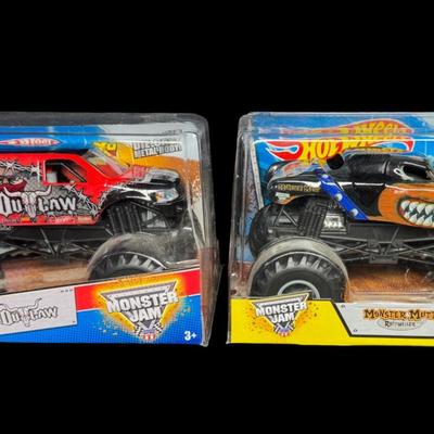 NIB Hot Wheels Monster Jam Diecast Trucks