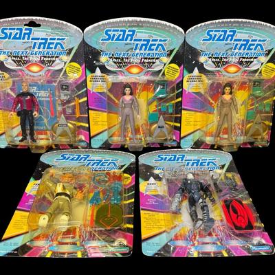 Star Trek The Next Generation 4 1/2 Inch Action Figure Assortment
