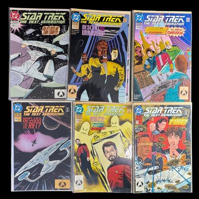 DC Comics Star Trek The Next Generation Comic Book Assortment