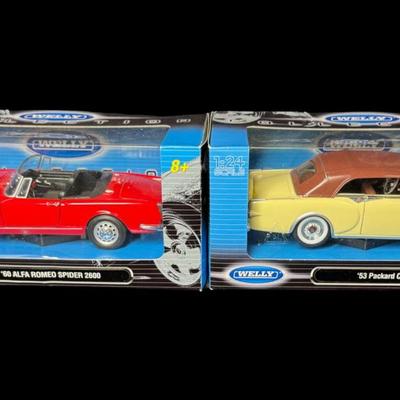 Welly Collection 1:24 Scale Diecast Assortment