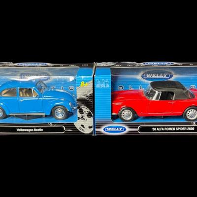 Welly Collection 1:24 Scale Diecast Assortment