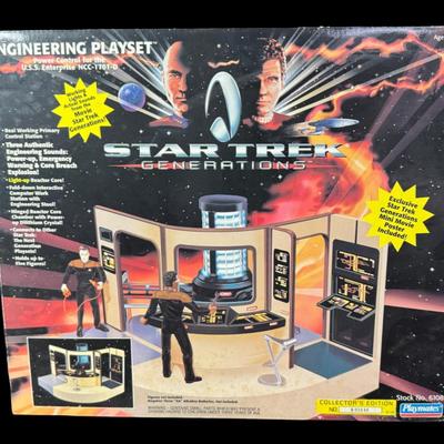 1994 Playmates Star Trek Generations Playset