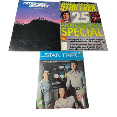 Vintage and Modern Star Trek Periodical Assortment
