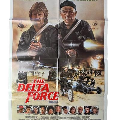 1986 The Delta Force One Sheet Movie Poster