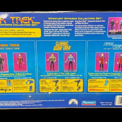 Playmates Star Trek Starfleet Officer Collector’s Set
