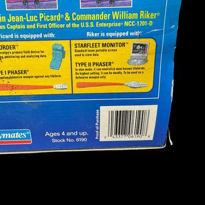 Playmates Star Trek Starfleet Officer Collector’s Set