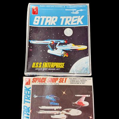 Vintage Star Trek Model Kit Assortment