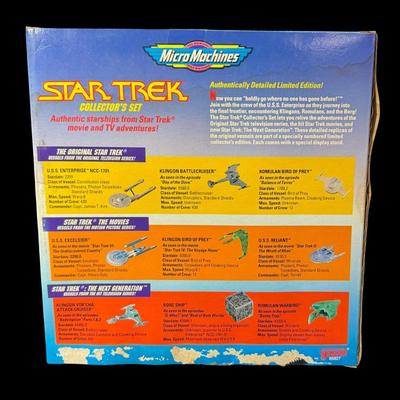1993 Galoob Micro Machines Star Trek Collectors Set