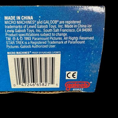 1993 Galoob Micro Machines Star Trek Collectors Set