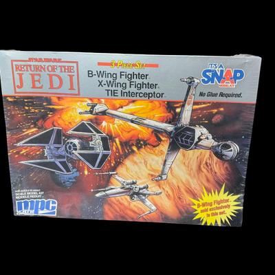 Vintage MPC Star Wars: Return of the Jedi Three-Piece Model Kit