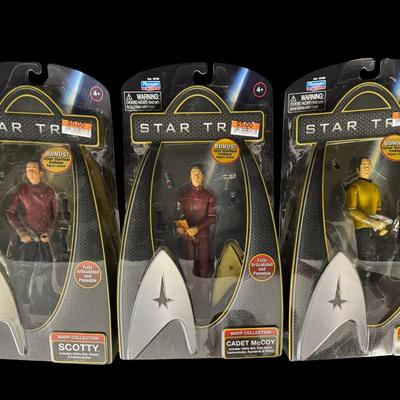 Playmates Star Trek Warp Collection Six-Inch Action Figure Assortment