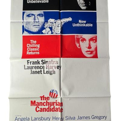 1988 The Manchurian Candidate One Sheet Movie Poster