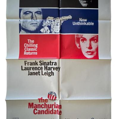 1988 The Manchurian Candidate One Sheet Movie Poster