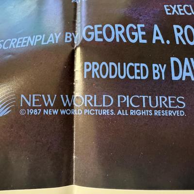 1987 Creepshow 2 One Sheet Movie Poster