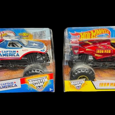 Hot Wheels Marvel Monster Jam Die-Cast Truck Assortment
