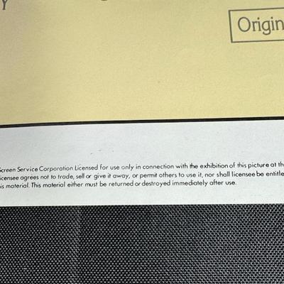 The Big Chill One Sheet Movie Poster