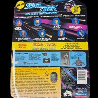 Star Trek The Next Generation 4 1/2 Inch Action Figure Assortment