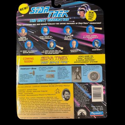 Star Trek The Next Generation 4 1/2 Inch Action Figure Assortment