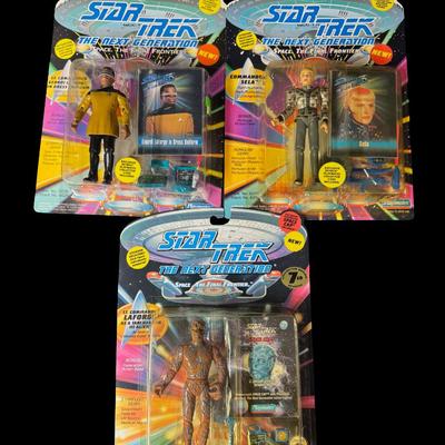Star Trek The Next Generation 4 1/2 Inch Action Figure Assortment