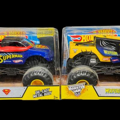 Hot Wheels Marvel Monster Jam Die-Cast Truck Assortment