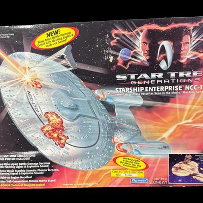 Star Trek Generations: Starship Enterprise NCC-1701-D Toy