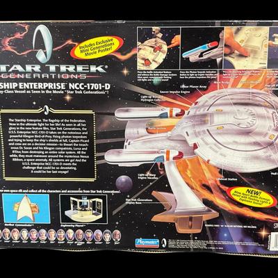 Star Trek Generations: Starship Enterprise NCC-1701-D Toy