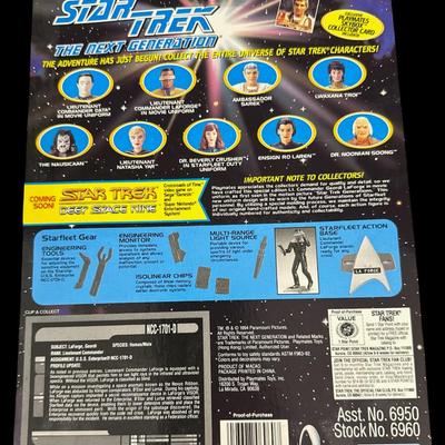 Star Trek The Next Generation 4 1/2 Inch Action Figure Assortment