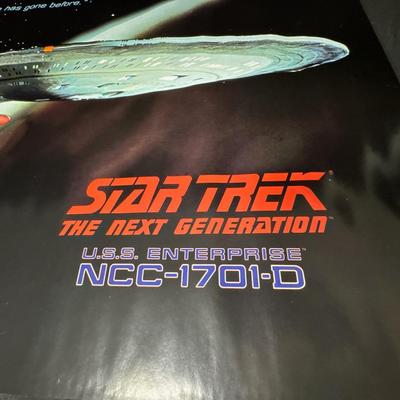Vintage Star Trek: The Next Generation Poster