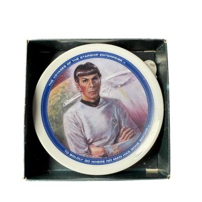 1991 Star Trek Porcelain Mini Plate Set