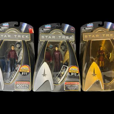 Playmates Star Trek Galaxy Collection Four-Inch Action Figure Assortment