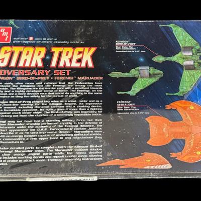 Vintage Star Trek Assortment Including a Klingon Adversary Set