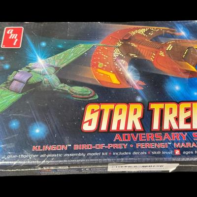 Vintage Star Trek Assortment Including a Klingon Adversary Set
