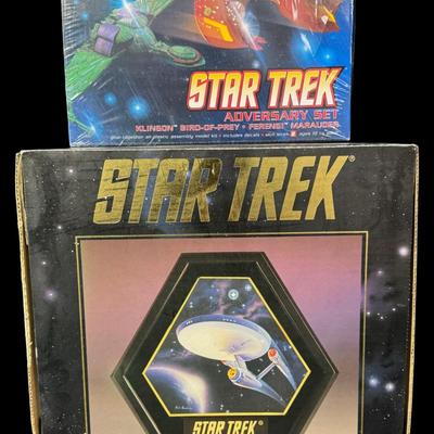 Vintage Star Trek Assortment Including a Klingon Adversary Set