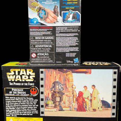 Star Wars Assortment Including Force Link Luke Skywalker Action Figure