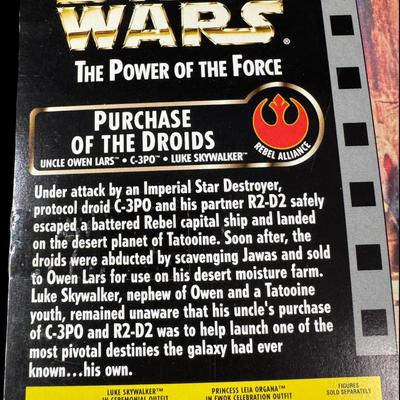 Star Wars Assortment Including Force Link Luke Skywalker Action Figure