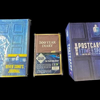 Vintage Dr. Who Assortment Including Postcards From Time and Space